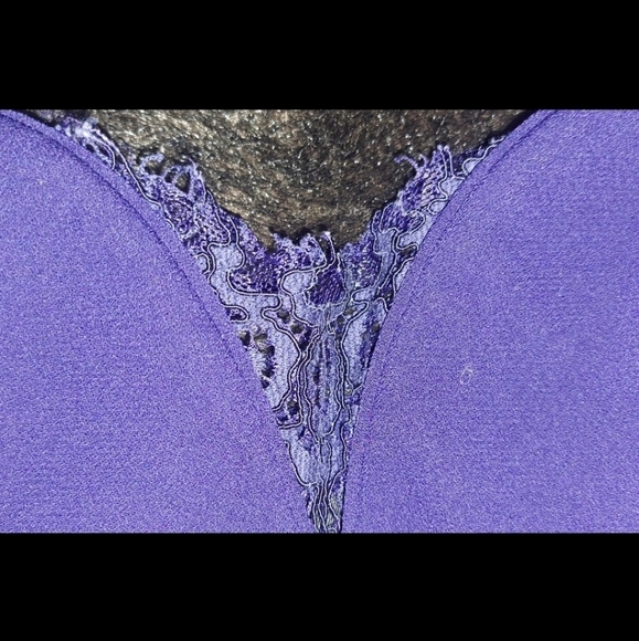 The Kooples Blue Dress Women's Size Small Strapless Lace Inserts Mini B20#11 - Picture 5 of 9